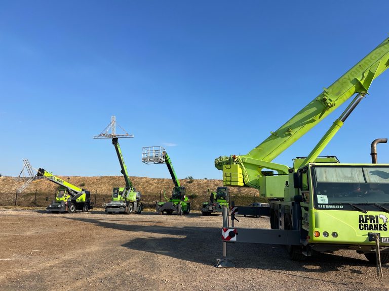 Afri Cranes Liebherr mobile crane